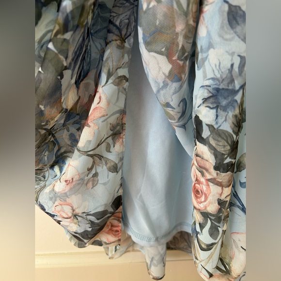 Baltic Born Amalfi Rose Chiffon Maxi Dress 
Size: Medium 
EUC (No Flaws) - Picture 13 of 16